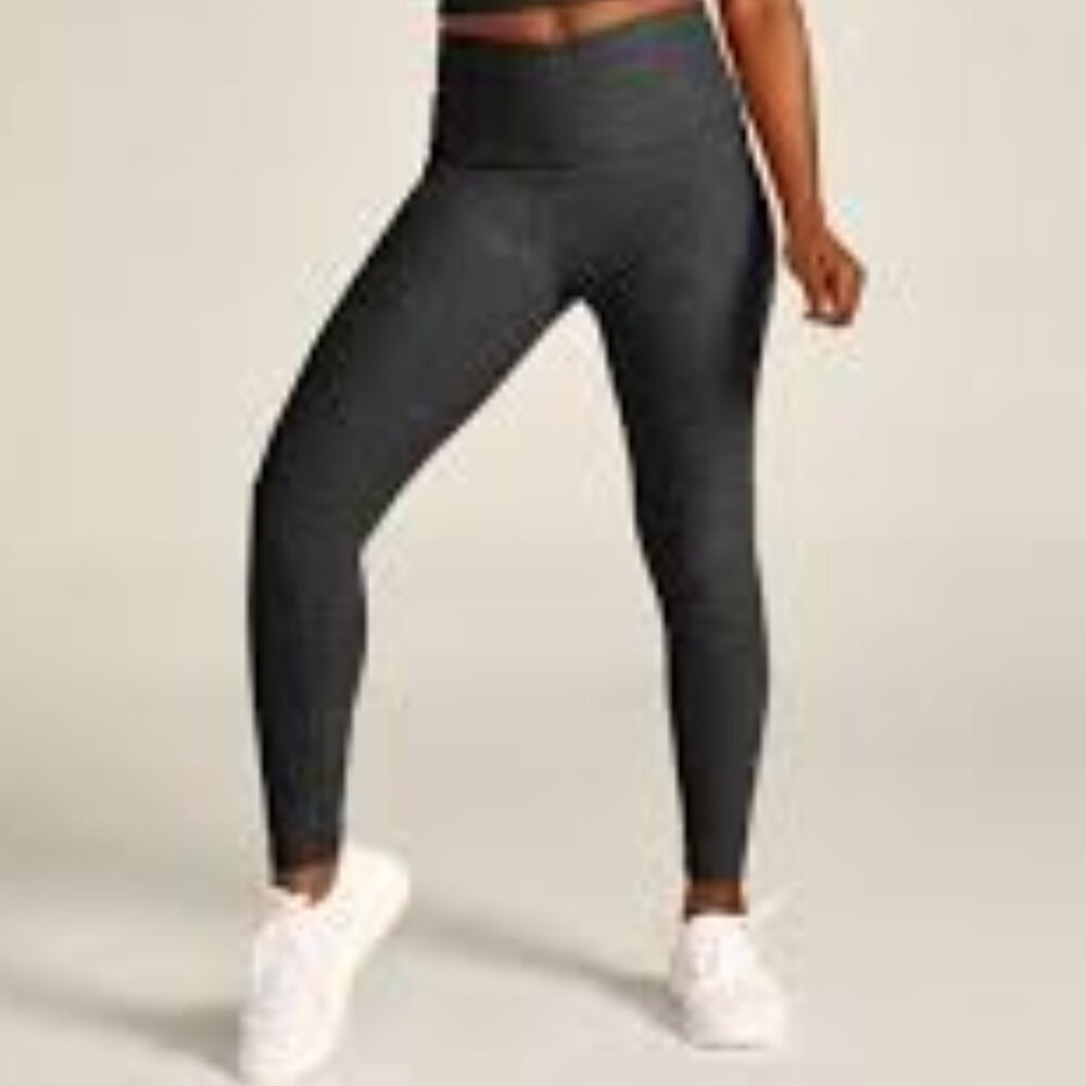 Spacedye Legging with Red Circle PureBarre Logo